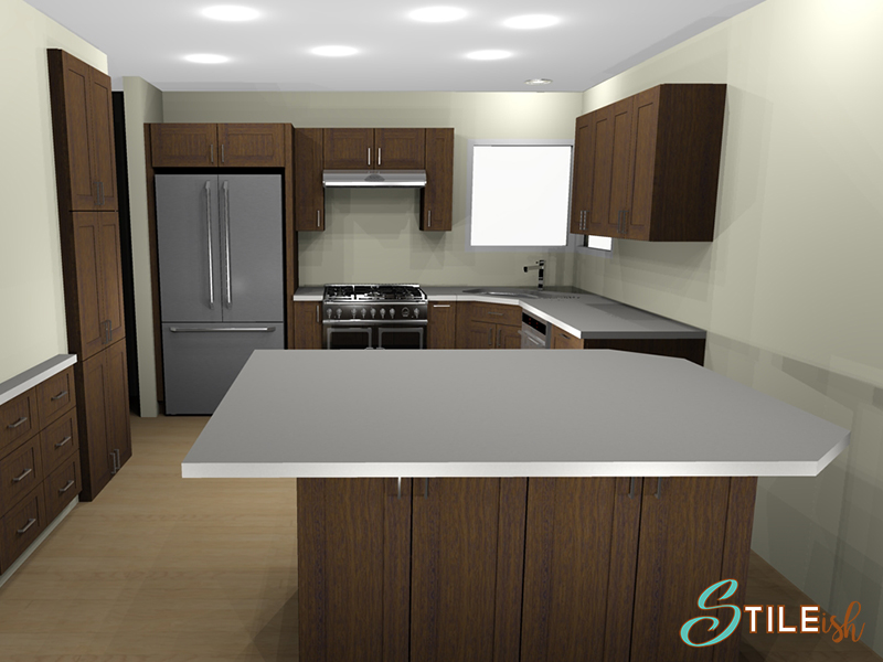 Stileish Render kitchen