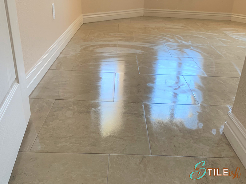 stileish porcelain marble look tile