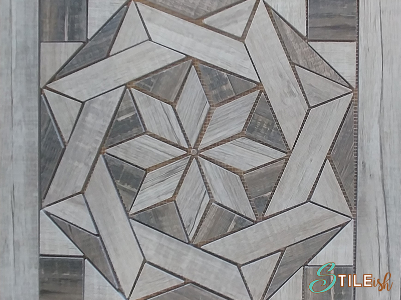 Stileish rehilete tile medallion